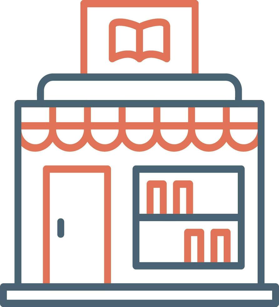 Bookstore Vector Icon