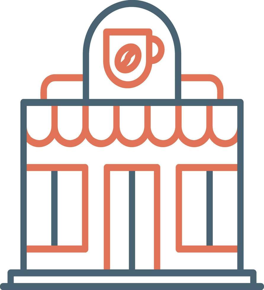 Coffee Shop Vector Icon