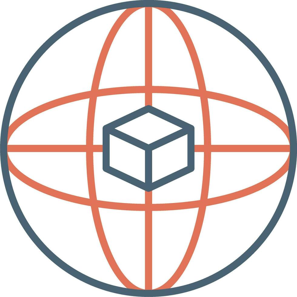 Global Network Vector Icon