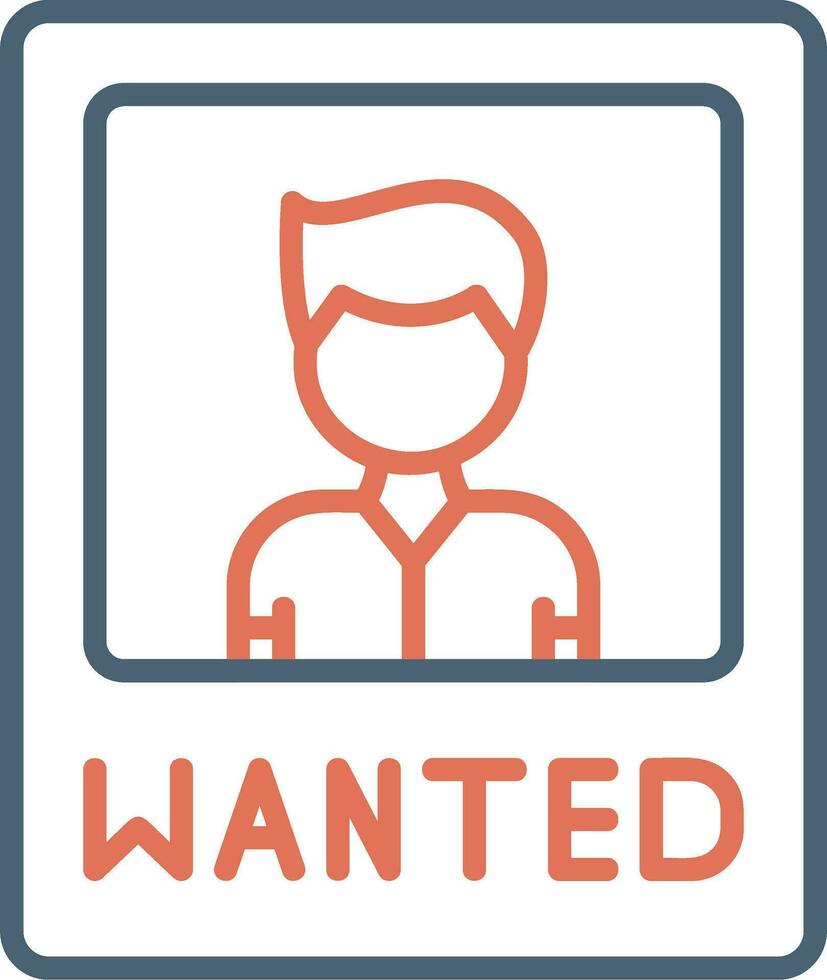 Wanted Vector Icon