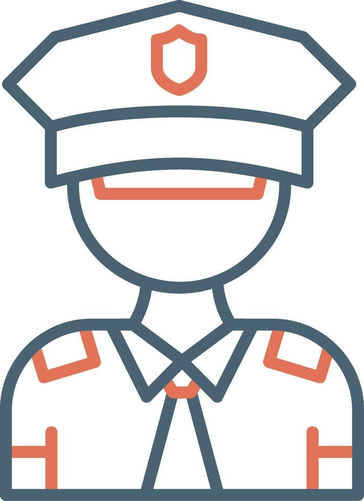 Policeman Vector Icon
