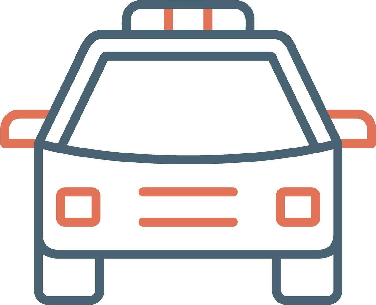 Police Car Vector Icon
