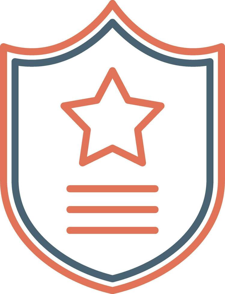 Police Badge Vector Icon