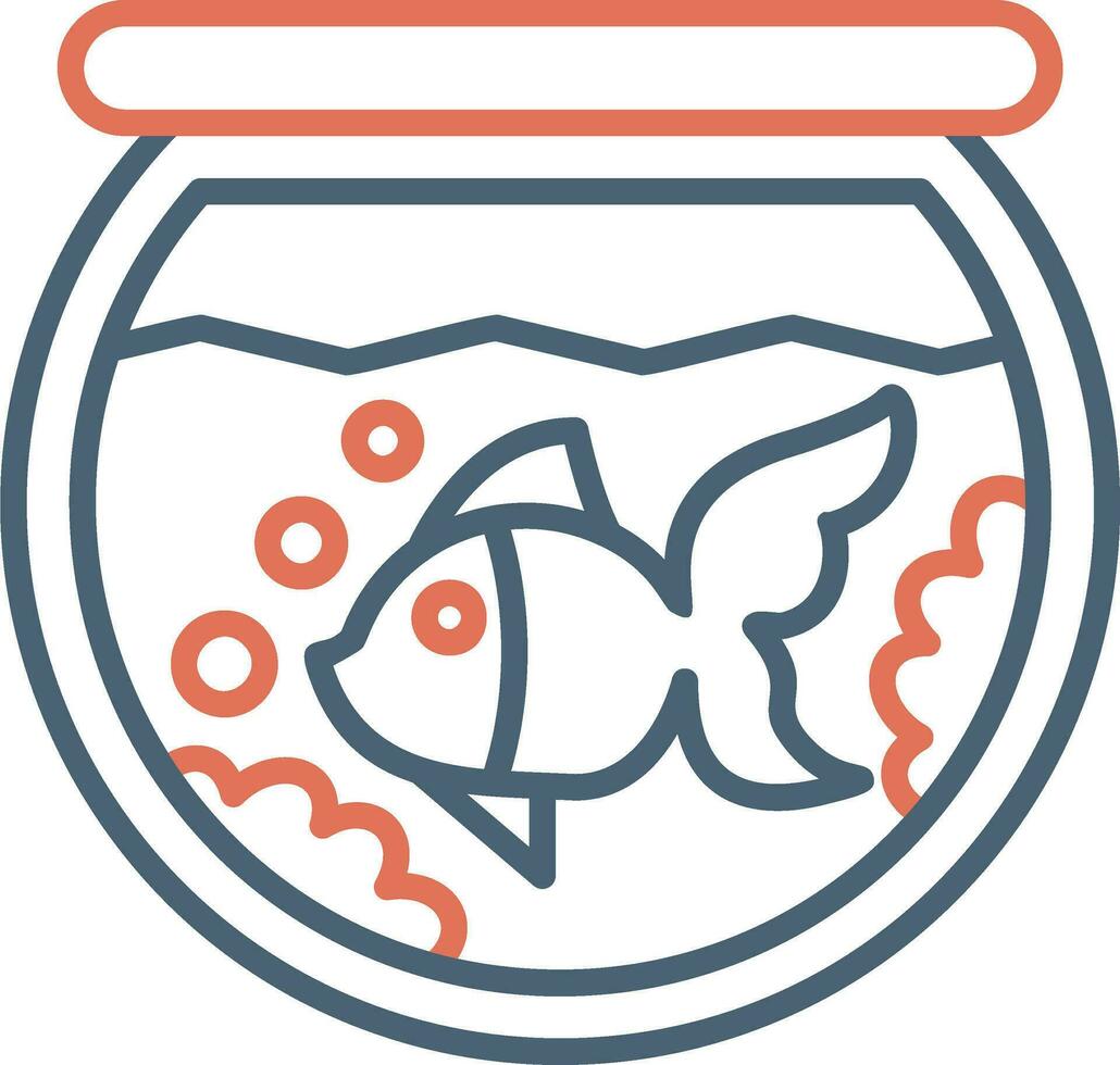 fish bowl Vector Icon