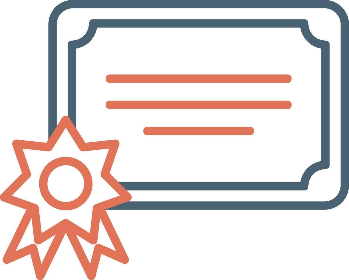 Certificate Vector Icon
