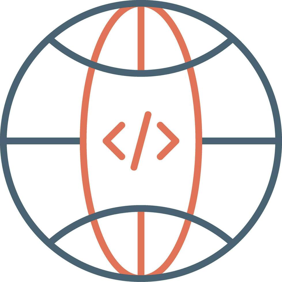 Earth Globe Vector Icon