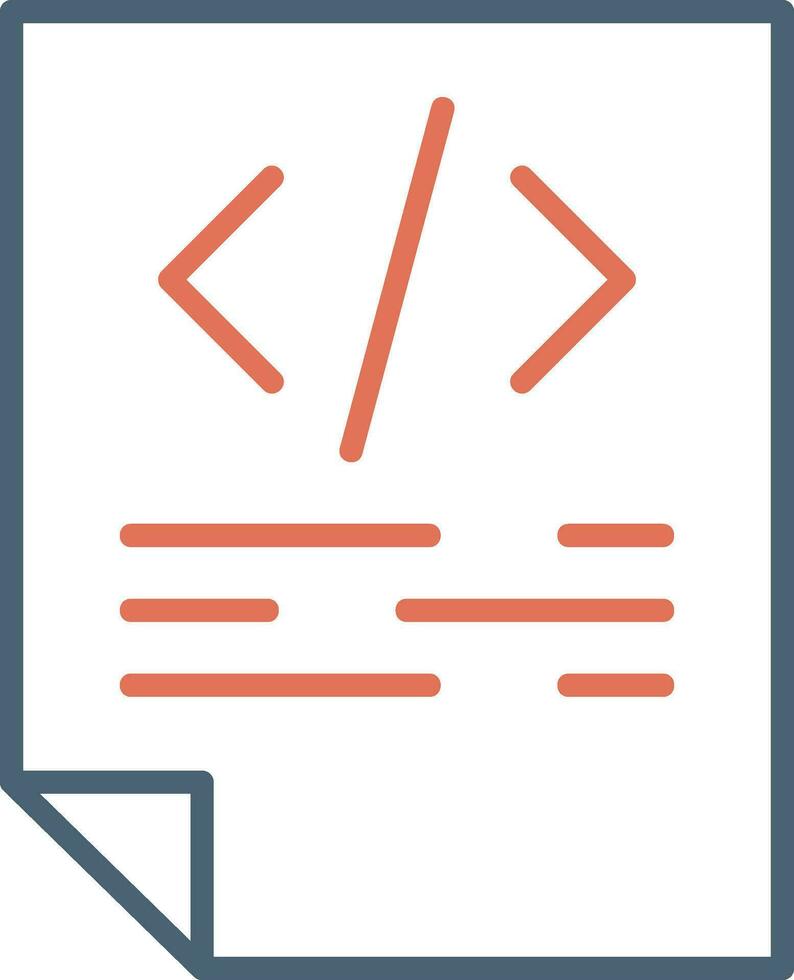 Script Vector Icon