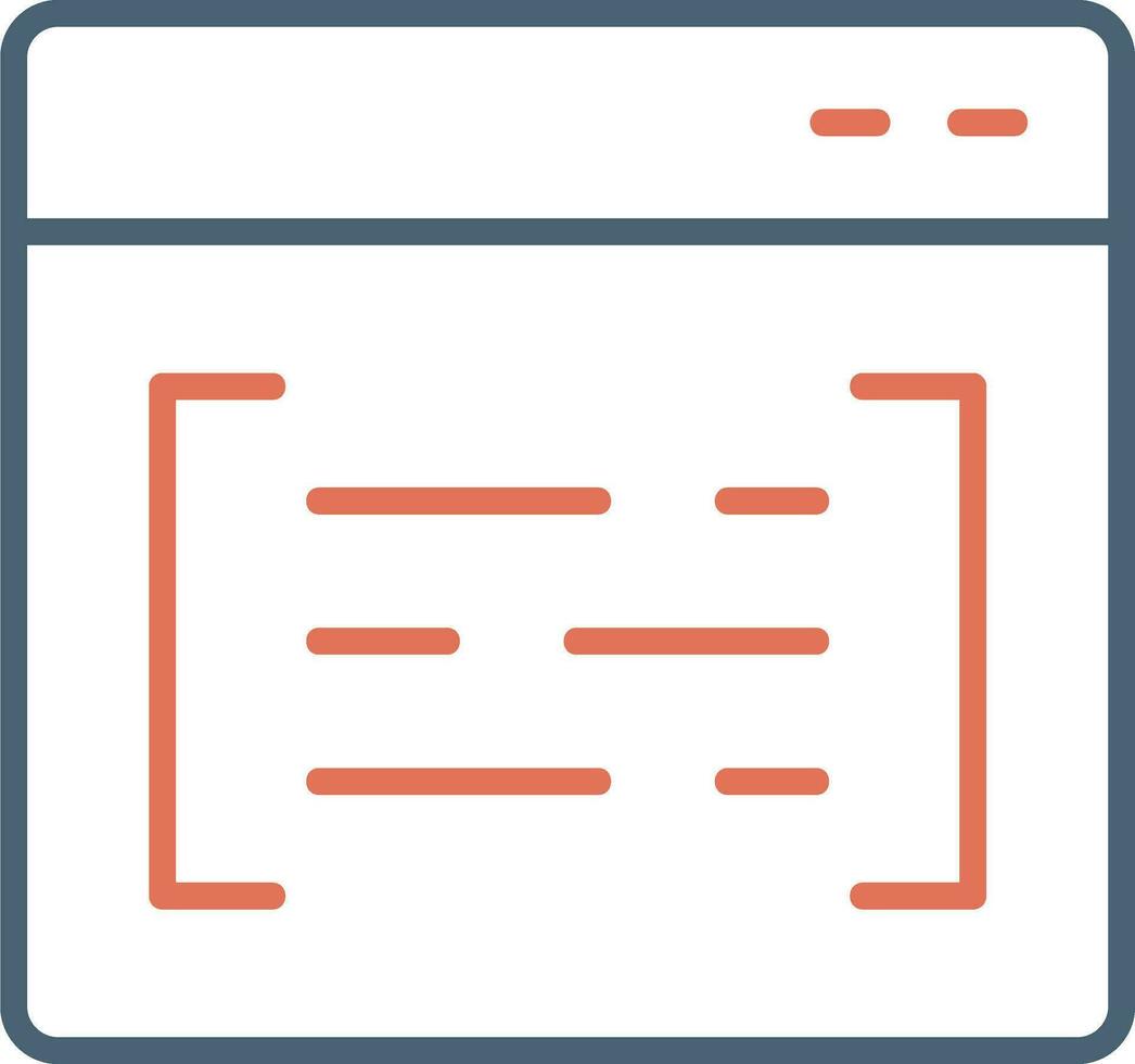 Browser Vector Icon
