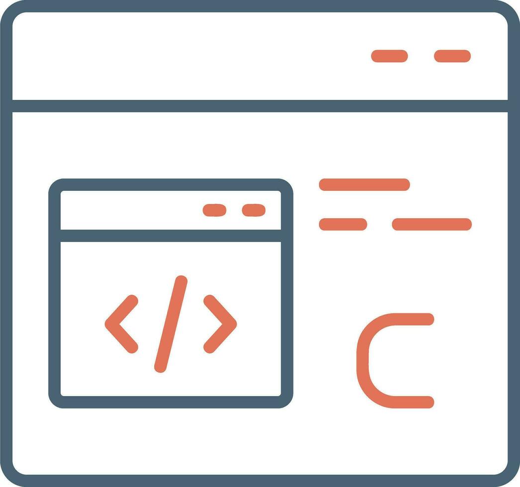 Computer Languages Vector Icon