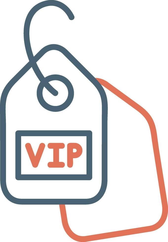 VIP oferta vector icono