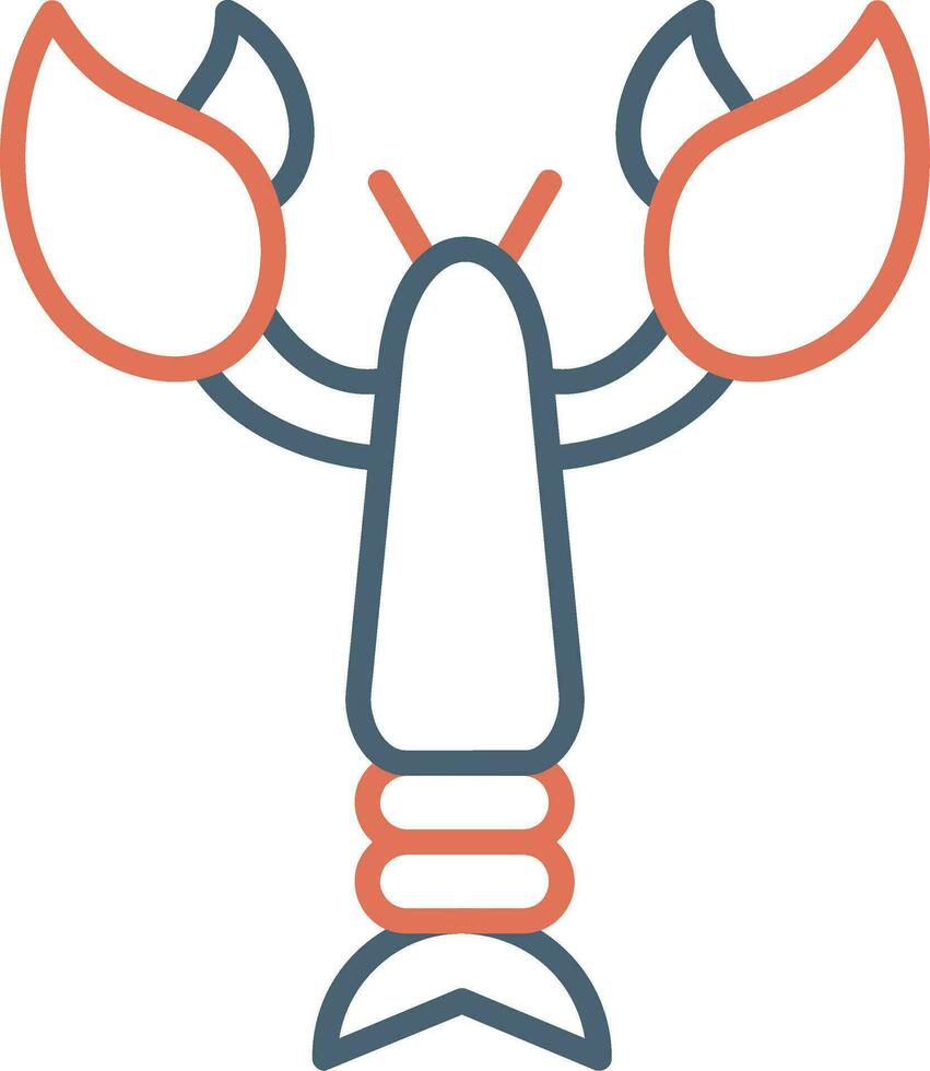 Lobster Vector Icon