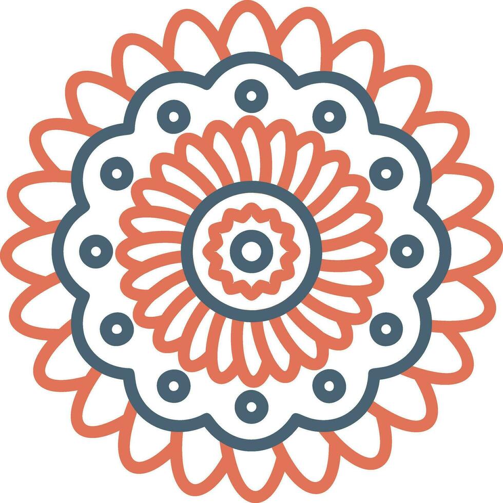 Mandala Vector Icon