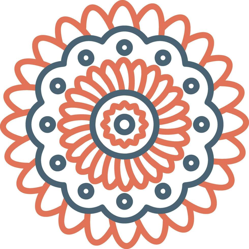 Mandala Vector Icon