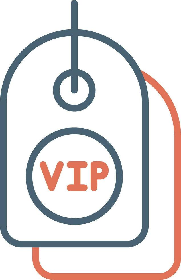 VIP oferta vector icono