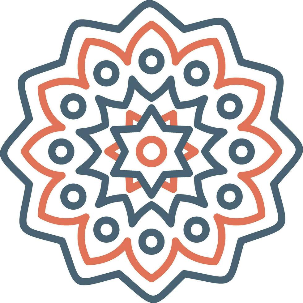 Mandala Vector Icon