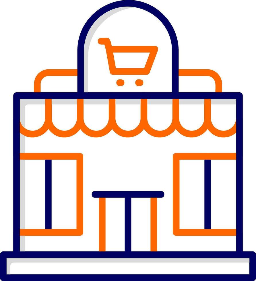 Supermarket Vector Icon