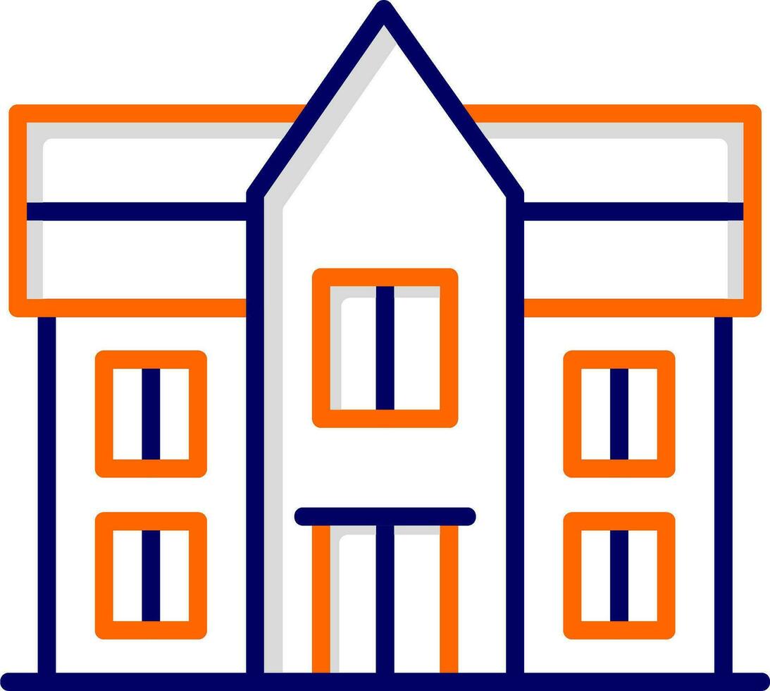 Mansion Vector Icon