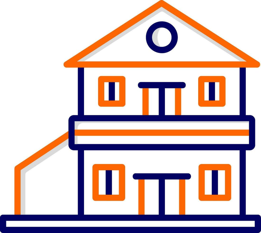 Mansion Vector Icon