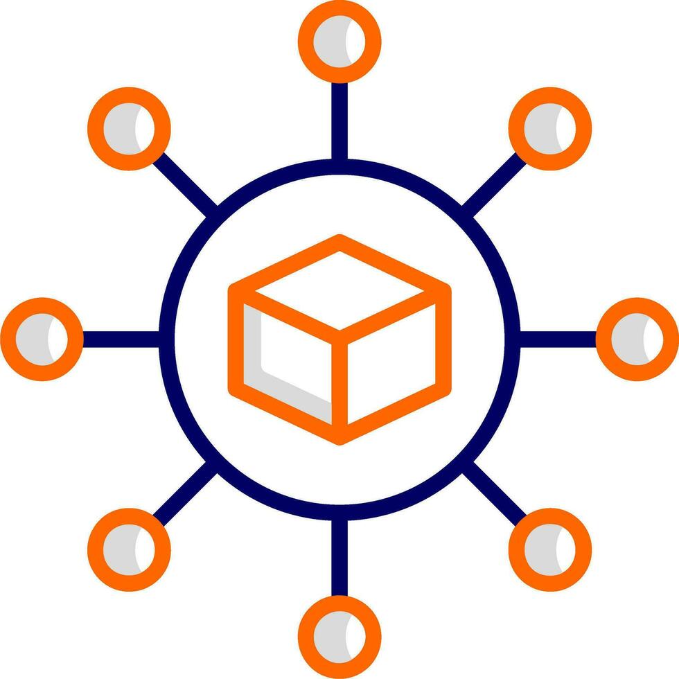 Distribution Vector Icon
