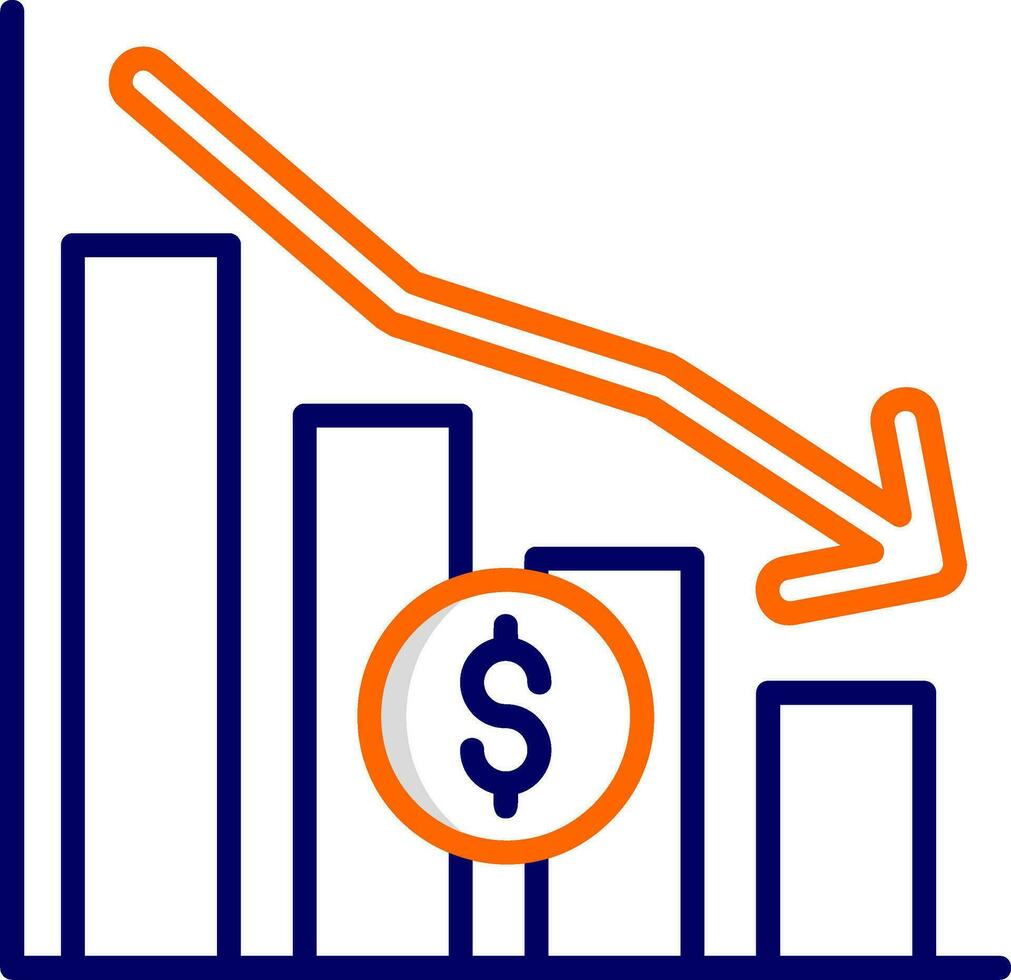 Economic Crisis Vector Icon