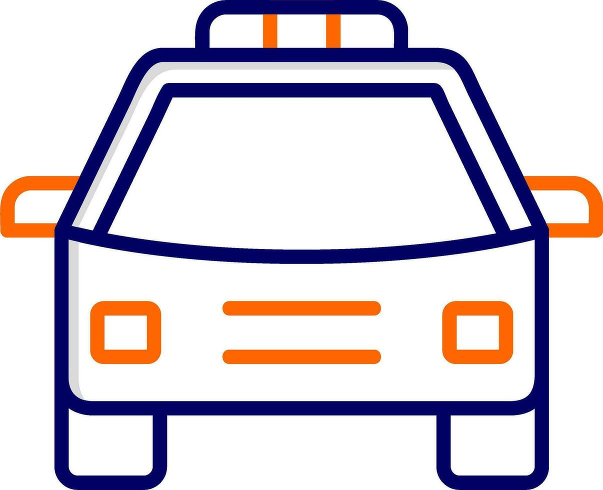 Police Car Vector Icon