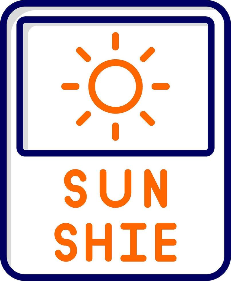 Sunshine Vector Icon