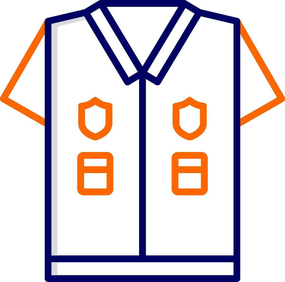 Police Uniform Vector Icon