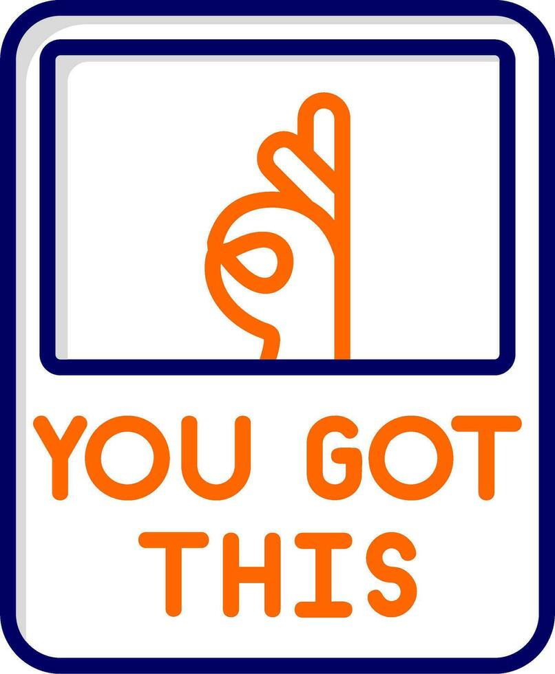 You Got This Vector Icon
