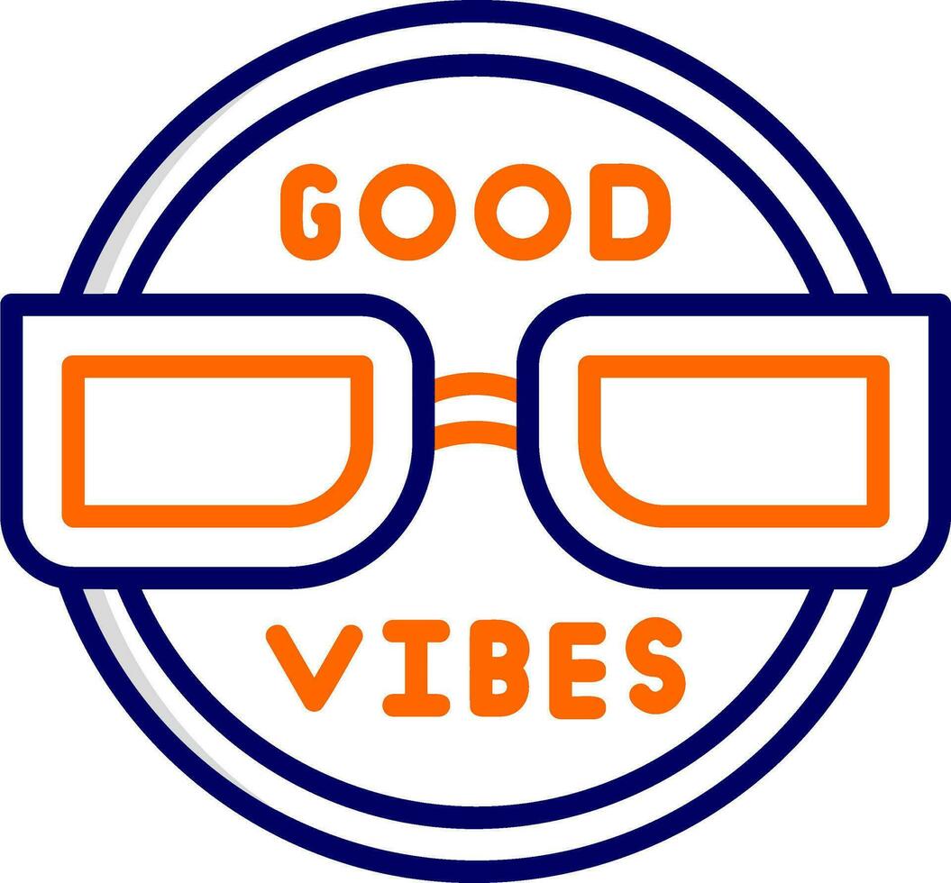 Good Vibes Vector Icon