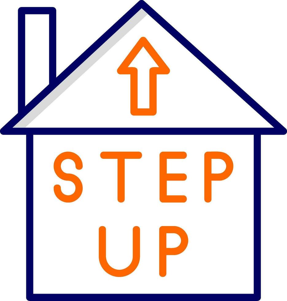 Step Up Vector Icon