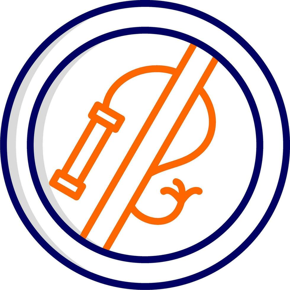 No Whip Vector Icon