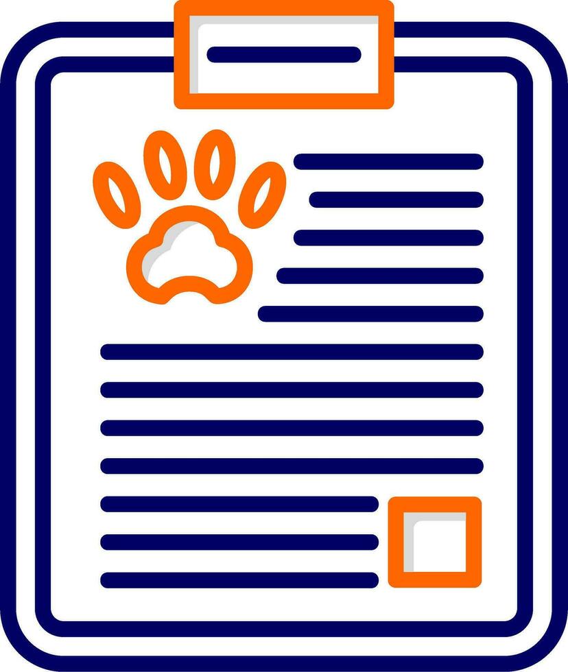 medical report Vector Icon