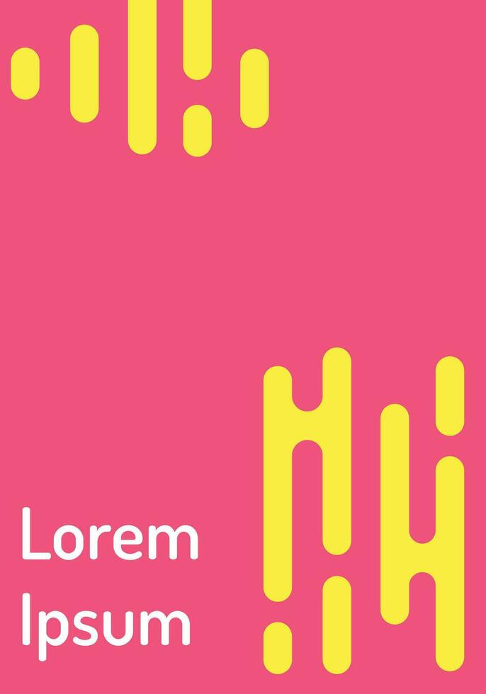Minimalist Shape Design Cover vector
