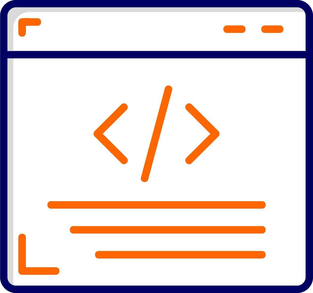 Web Programming Vector Icon