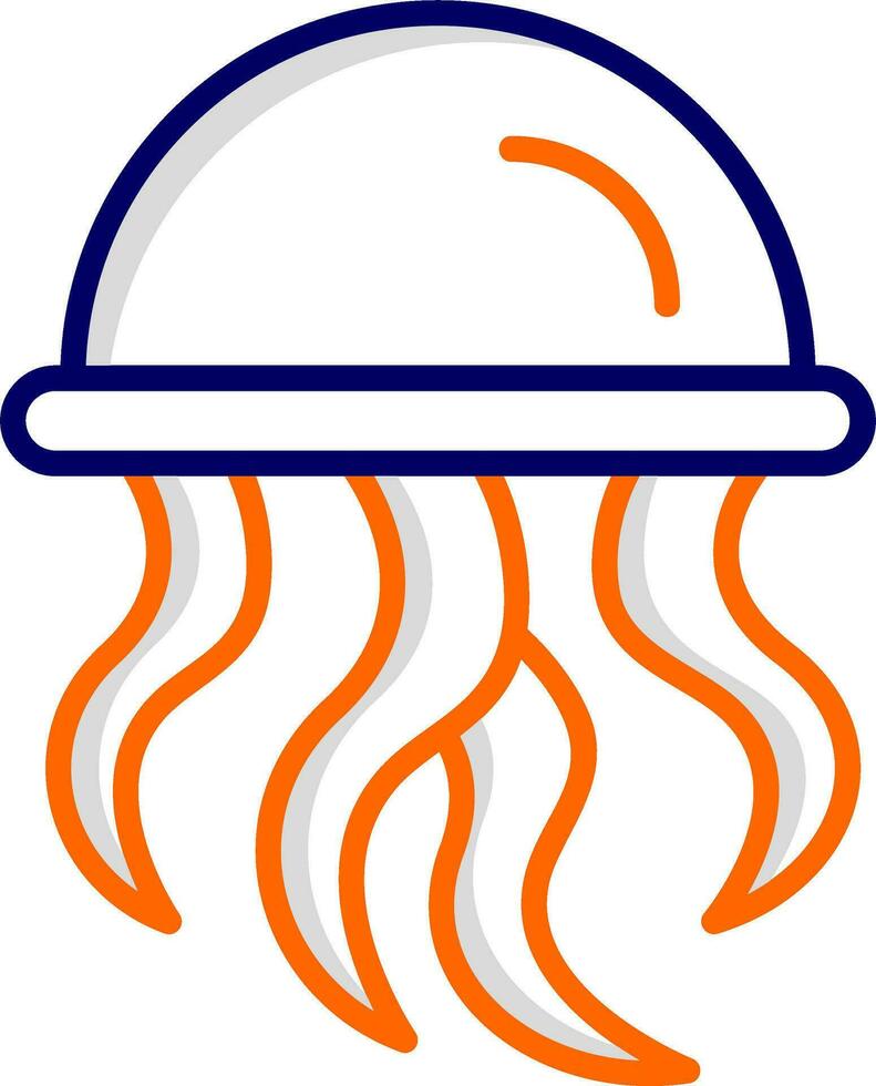 Jellyfish Vector Icon