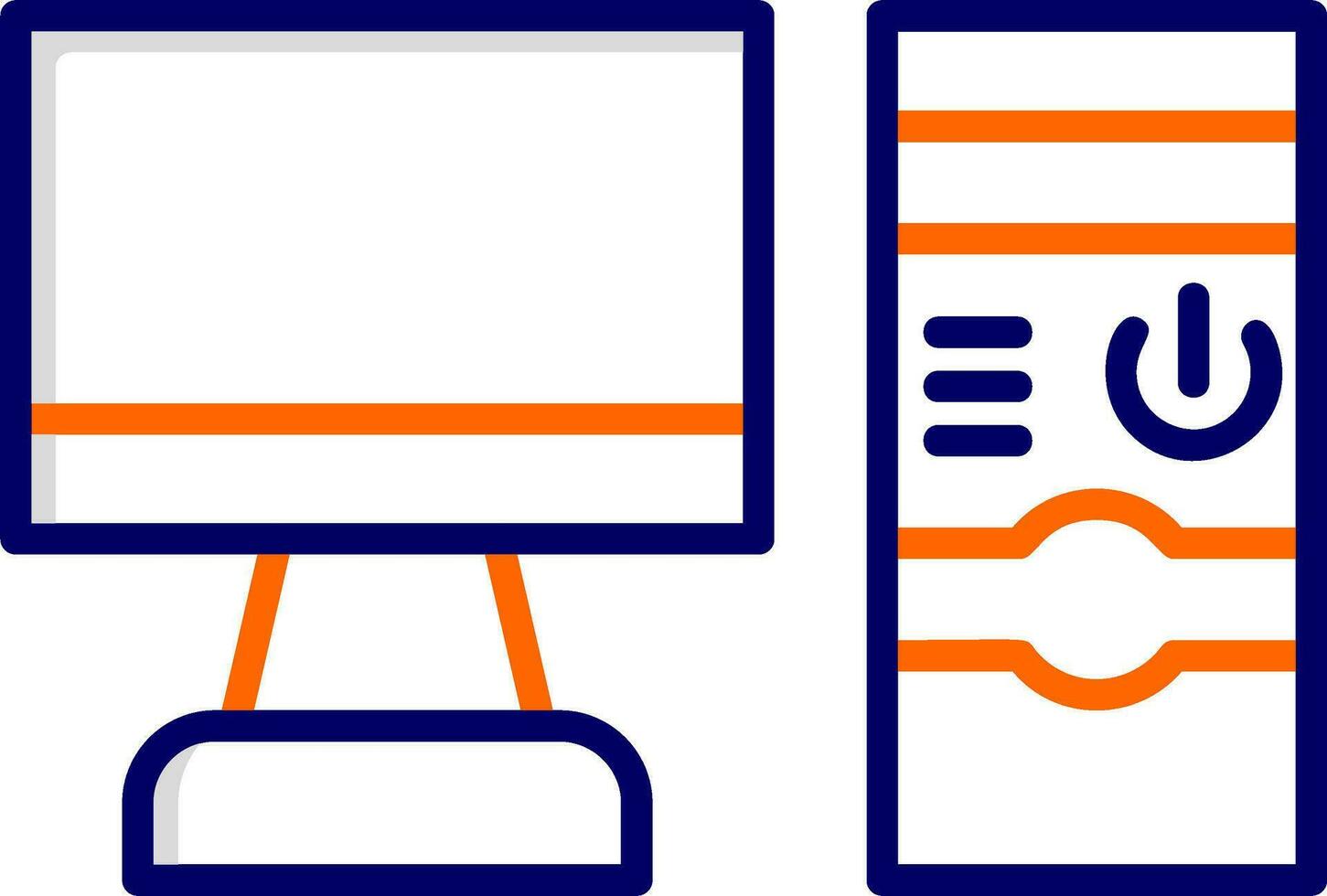 Computer Vector Icon