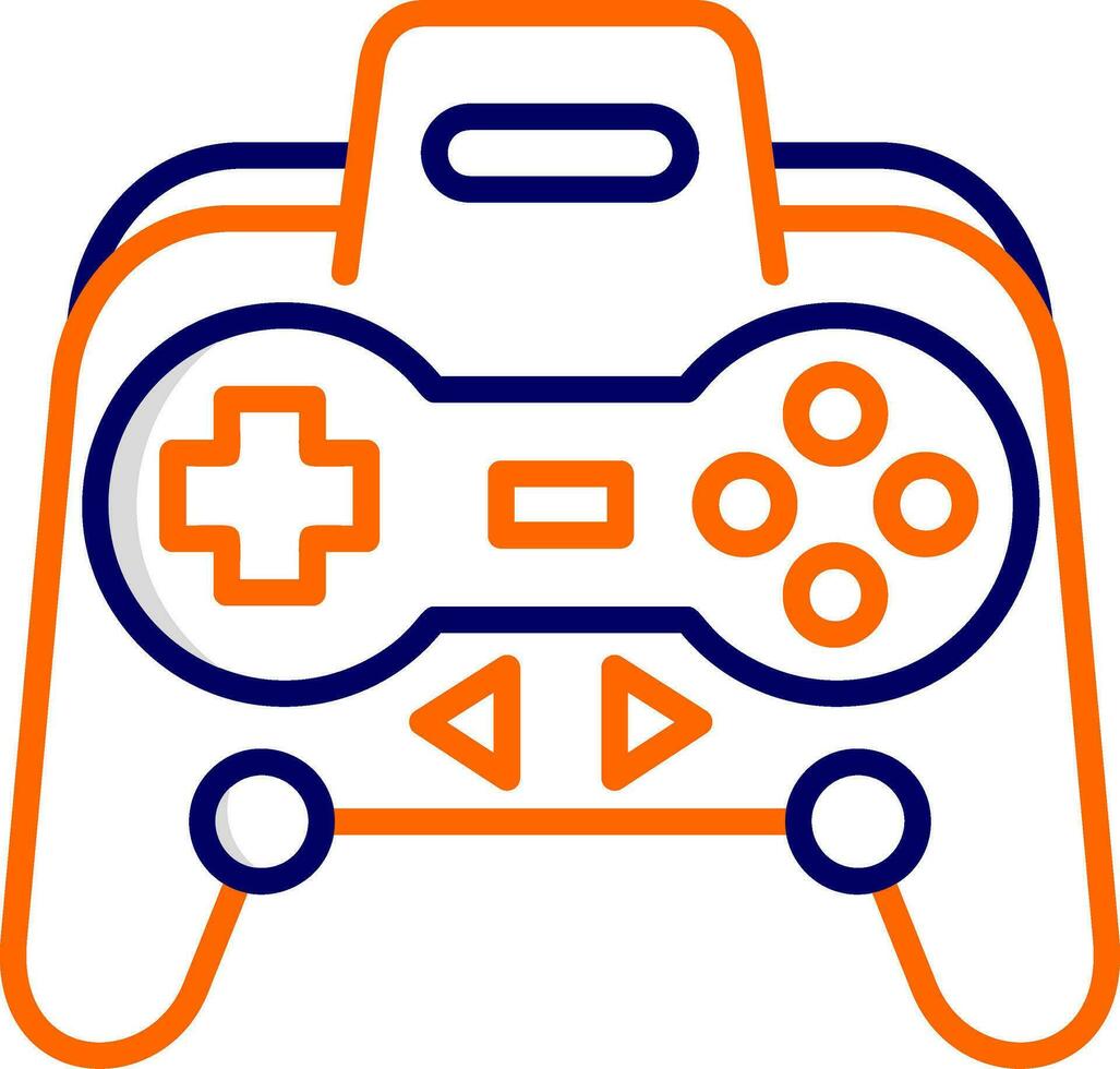 icono de vector de controlador de juego