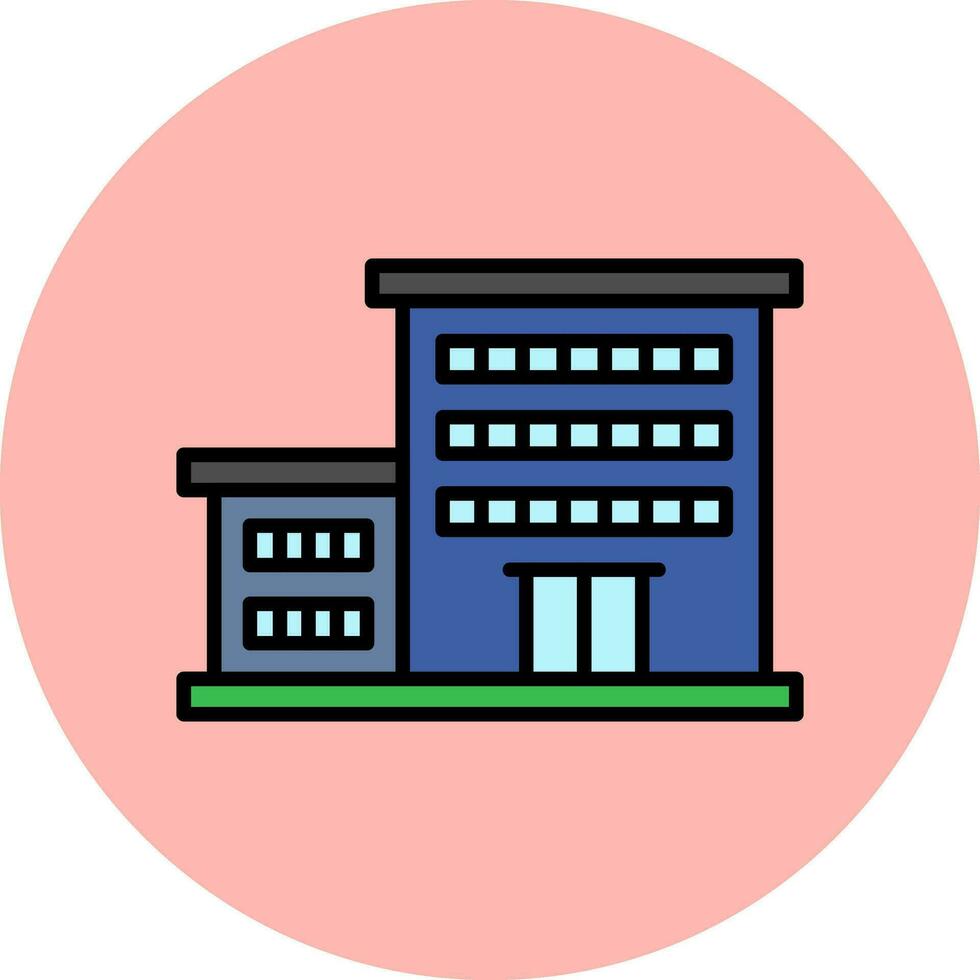 Office Block Vector Icon