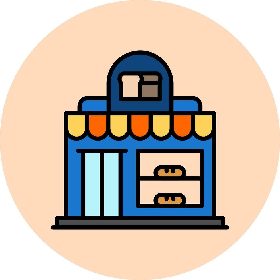 Bakery Shop Vector Icon