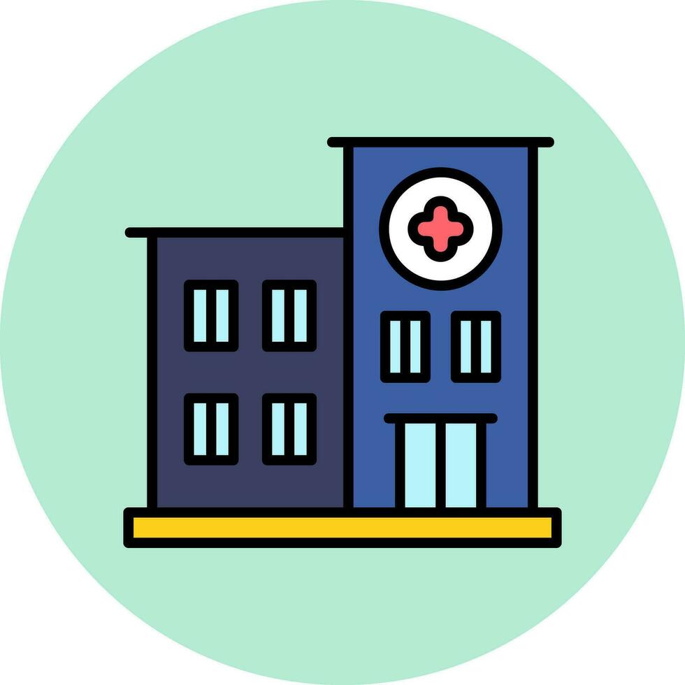 Clinic Vector Icon