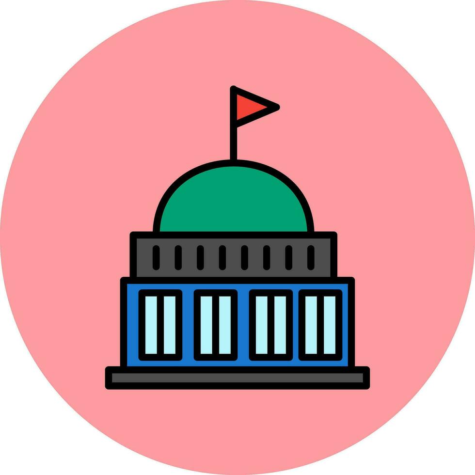 Parliament Vector Icon