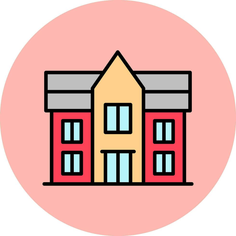 Mansion Vector Icon