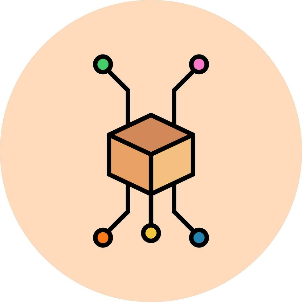 Nodes Vector Icon