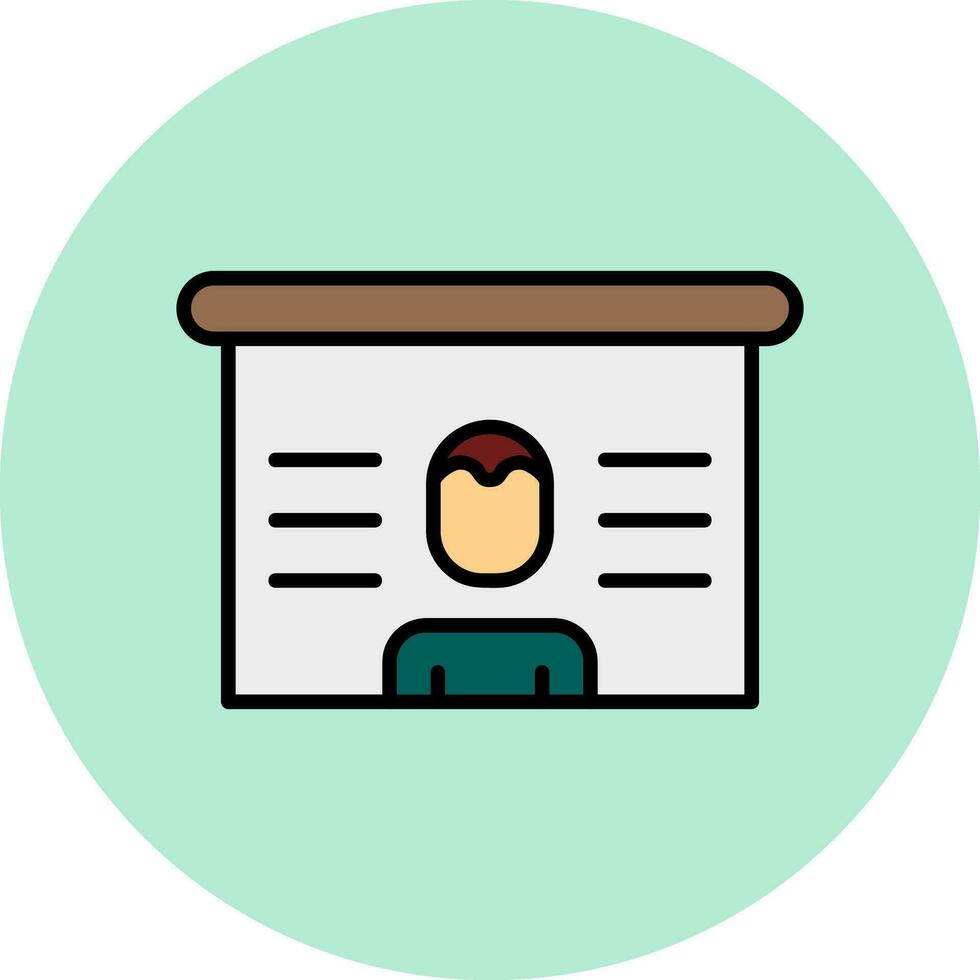 Presentation Vector Icon