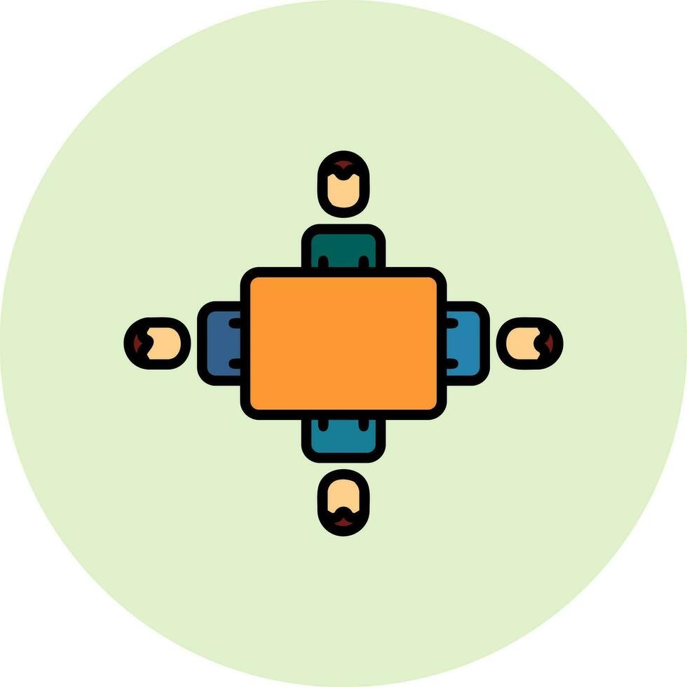 Meeting Vector Icon