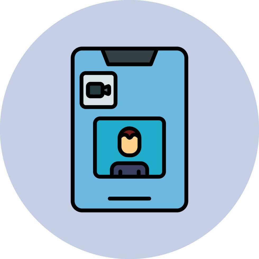 Videocall Vector Icon