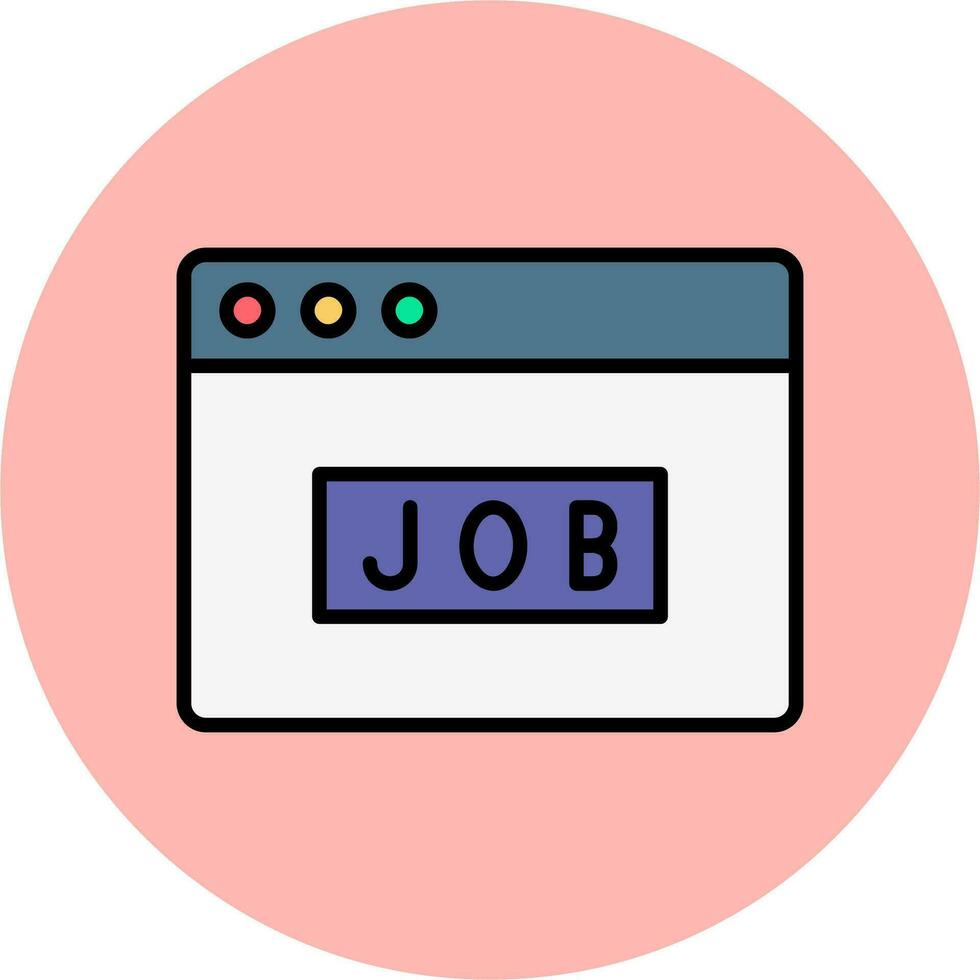 Job Vector Icon