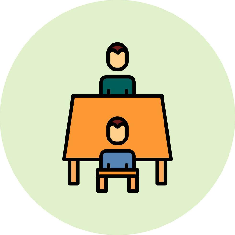 Interview Vector Icon