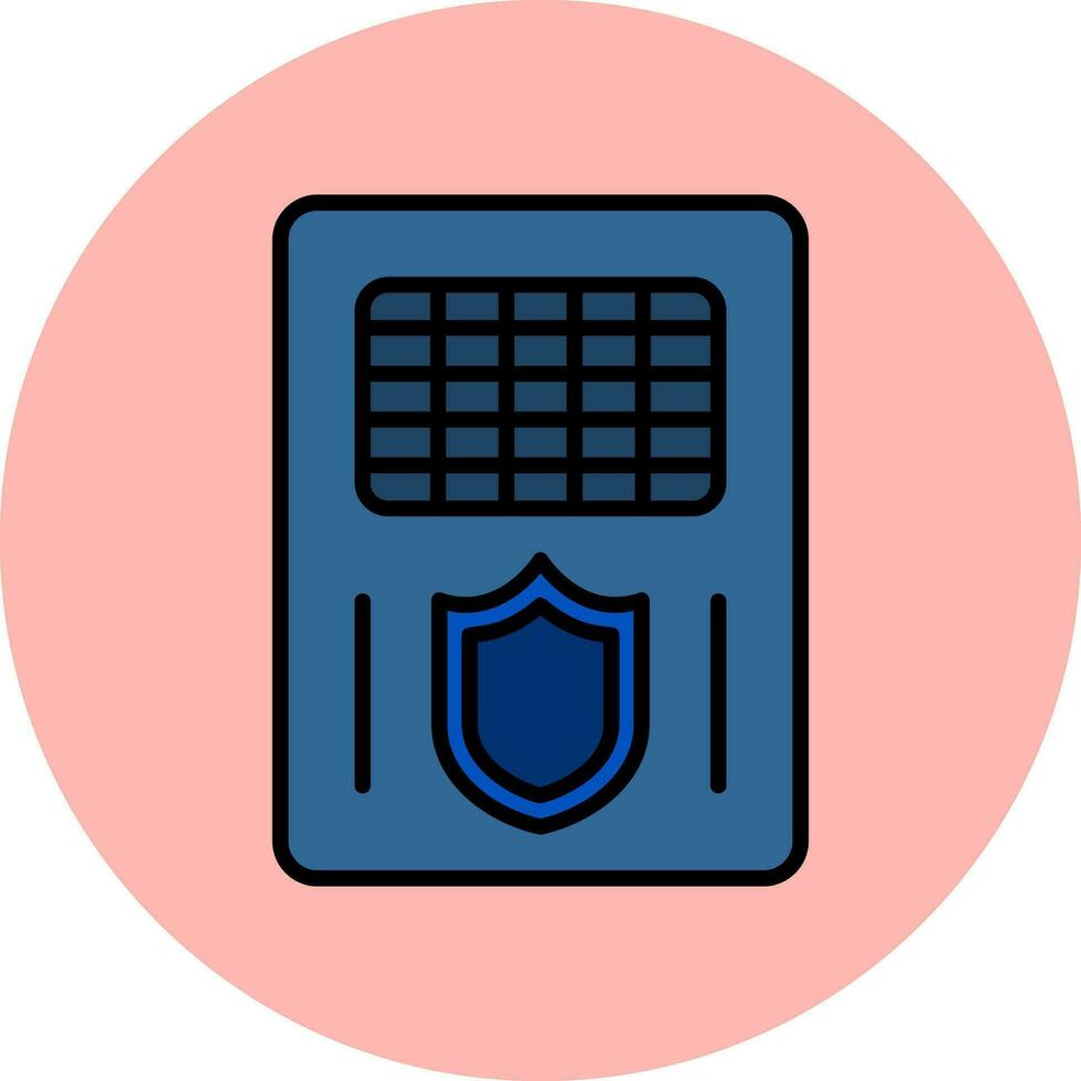 Police Shield Vector Icon