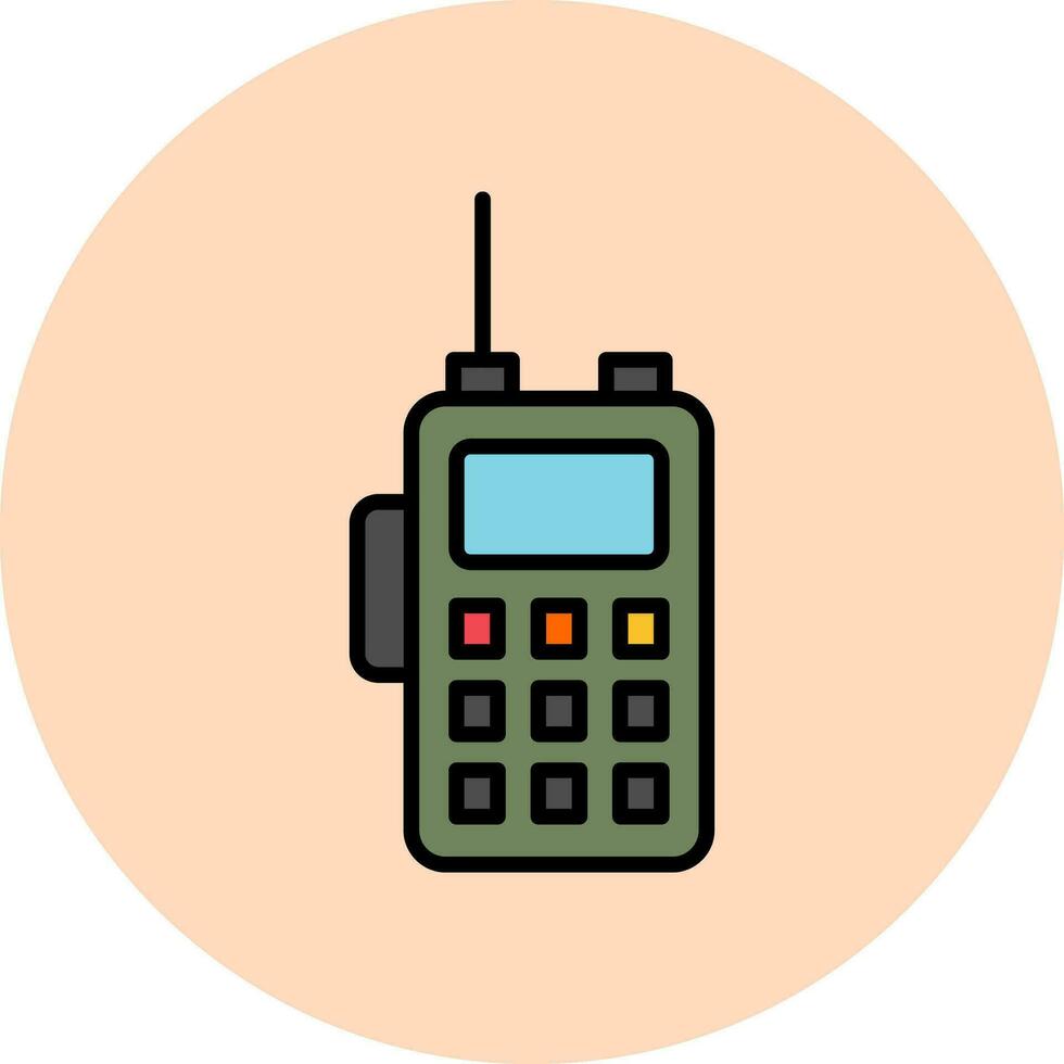 Walkie Talkie Vector Icon